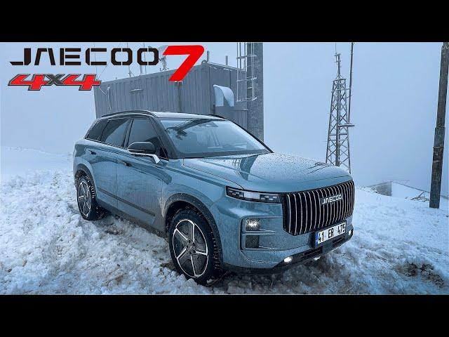 JAECOO 7 4x4 Deep Snow Offroad - POV Test drive