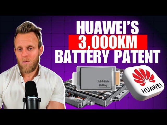 5‑Minute Charge, 1,864 mi Range: Huawei’s Battery Patent Shocks Industry