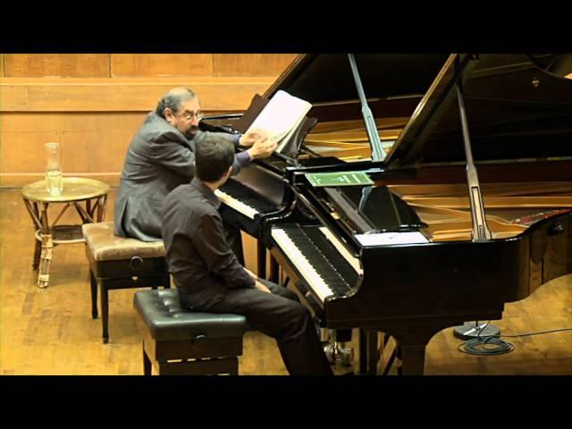 Boris Berman in Master Class -  Dan Goldsher