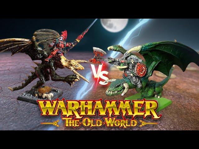 Warhammer: The Old World Battle Report | Orc & Goblin Tribes VS. Vampire Counts