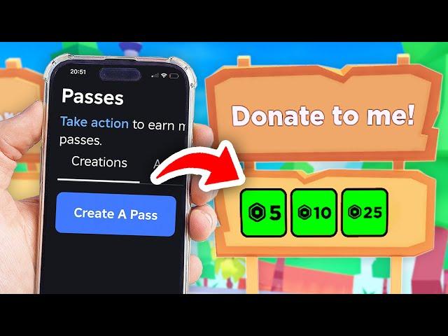 How To Make Gamepass In Pls Donate Mobile (Simplest Way) - iPhone & Android