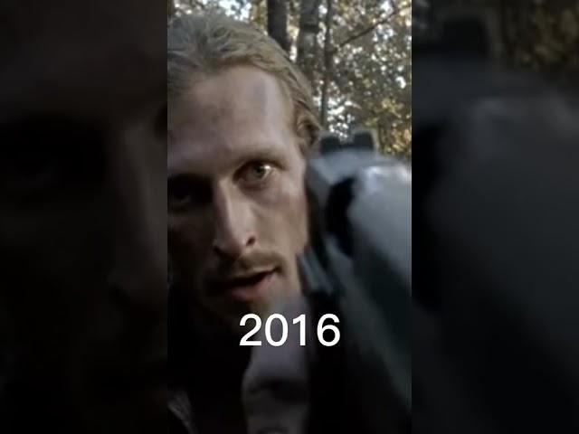 Then VS Now - TWD (pt.4) #thewalkingdead #shorts