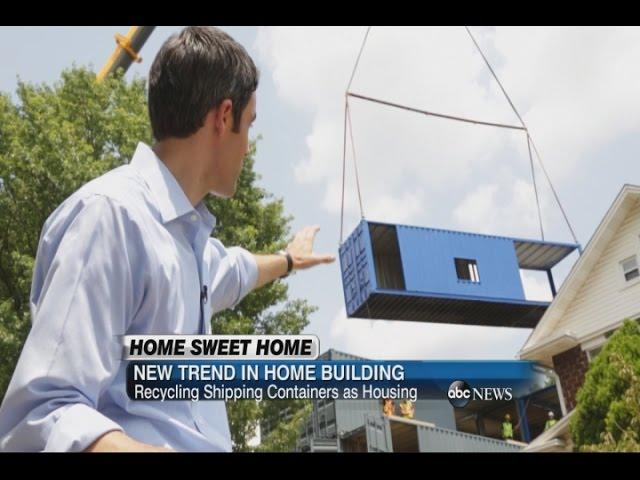 Shipping Containers Made Into Homes