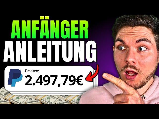 So geht online Geld Verdienen als ANFÄNGER in 2025! (Anleitung)