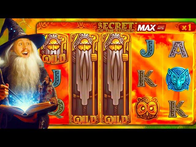 ITS STREAKING!! ‍️ Secret Of The Stones ‍️ EPIC SLOT WIN!!