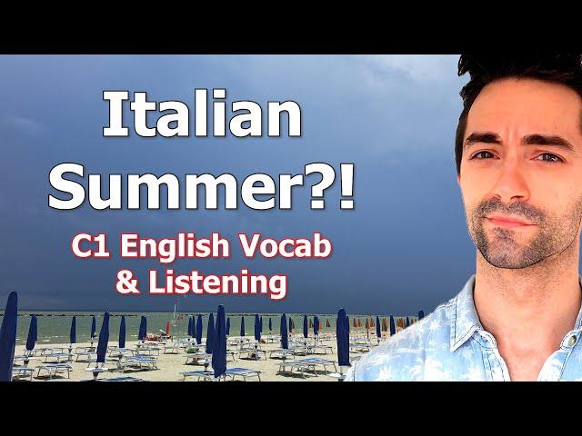 C1 LISTENING & ADVANCED ENGLISH VOCABULARY ABOUT THE WEATHER | Advanced Meanings Of The Word STORM