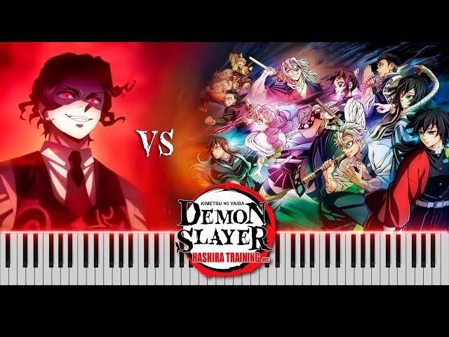 Muzan vs Hashira | Demon Slayer S4 E8 OST on Piano [FREE MIDI]