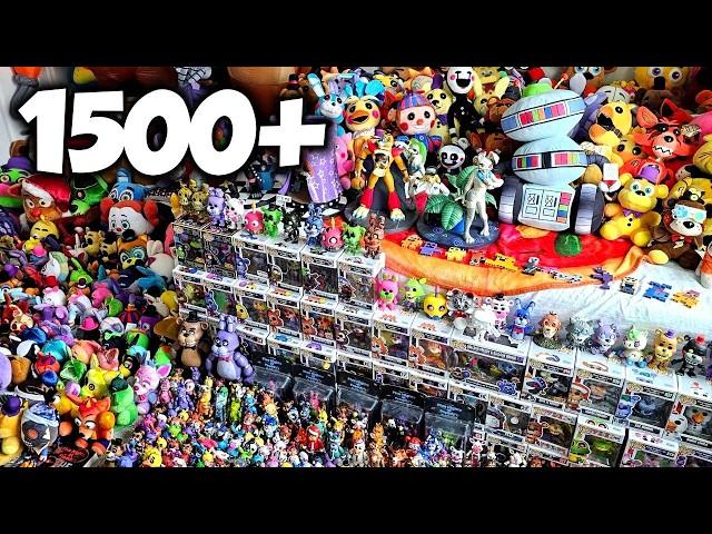 The LARGEST Five Nights At Freddy's Merch Collection - 2024 Complete Fnaf Collection