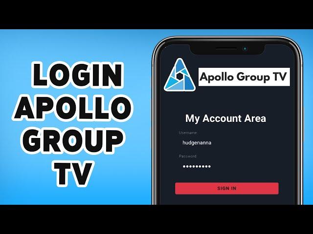 How To Login Apollo Group TV Account 2024 | Apollo Group TV Sign In Guide