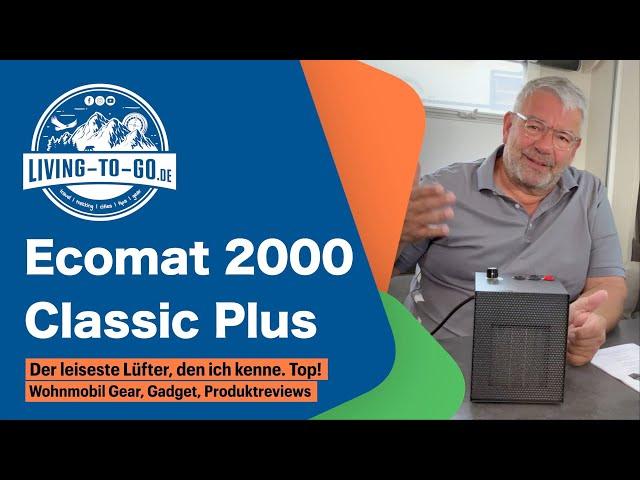 Ecomat 2000 Classic Plus. Der beste Heizlüfter, den ich bisher hatte. Den gebe ich nicht mehr her;-)