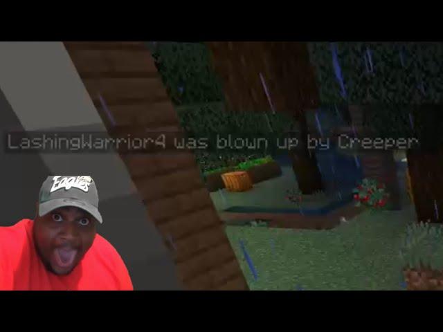 My Friend Tried To Grief Me But Than Gets Blown Up By A Creeper LMAO