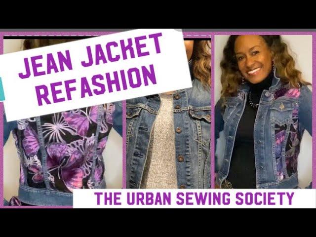 Denim Jacket Refashion