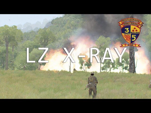 LZ X-Ray | "We Were Soldiers" Bravo 1-1 Perspective | Arma 3: I/3/5 | Vietnam Side Operation