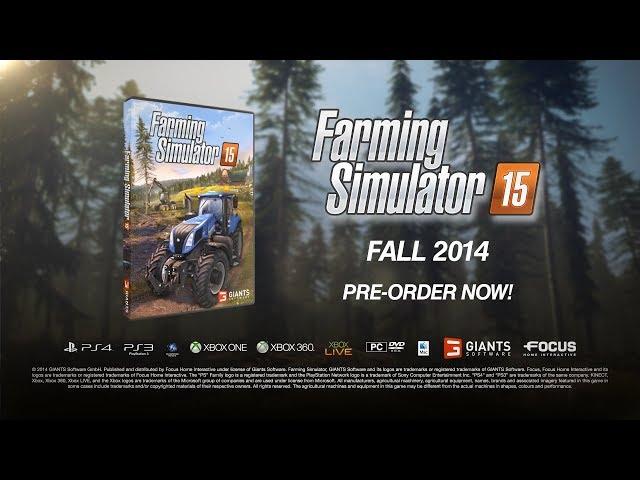 FARMING SIMULATOR 15 - E3 TEASER