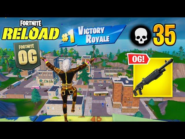 Fortnite Reload | High Kill Solo vs Squads Ranked Gameplay (Keyboard & Mouse)