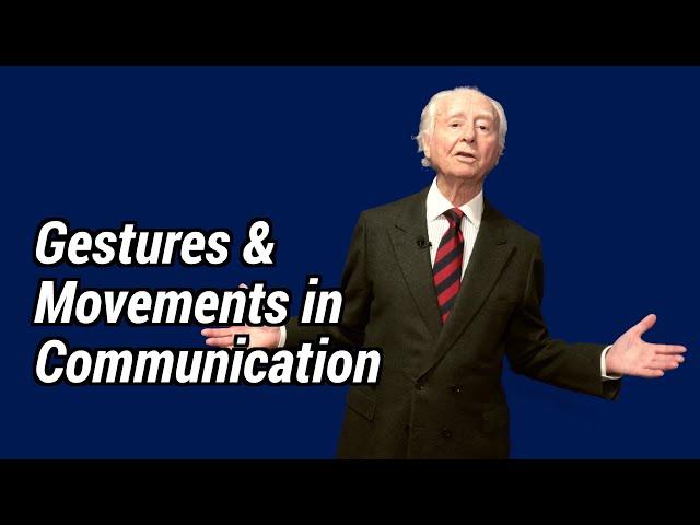 Gestures & Movements in Communication