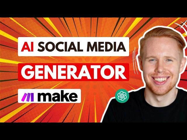 This Make.com System Automates All Social Media Content (50+ Posts Daily)