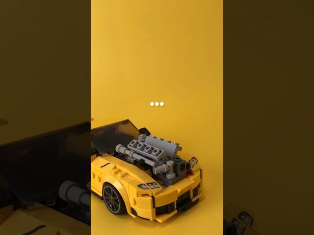 Lego V8 supra | speed champions build #lego #legobuild #legocar #legomoc #supra #jdm #legosets