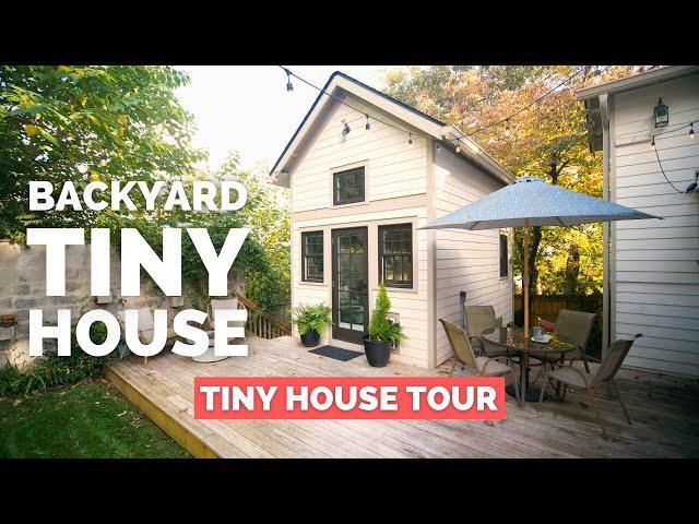 Backyard ADU Tiny House Airbnb in Chattanooga! | Tiny House Tour