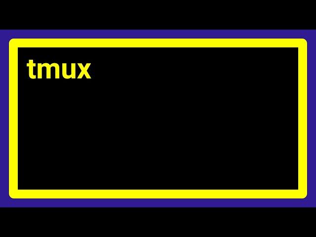 Restore tmux session after reboot