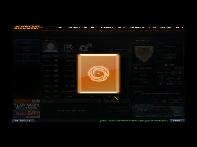 THE MOST RANDOM JACKPOT EVER?? Blackshot Clan Gachapon