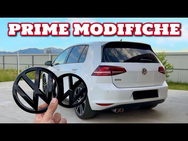 PRIME MODIFICHE ALLA GOLF GTD!