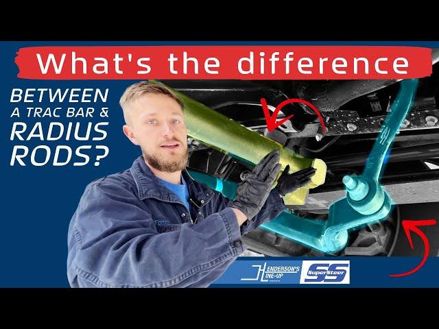 What's the Difference Between a Trac Bar and Radius Rods?