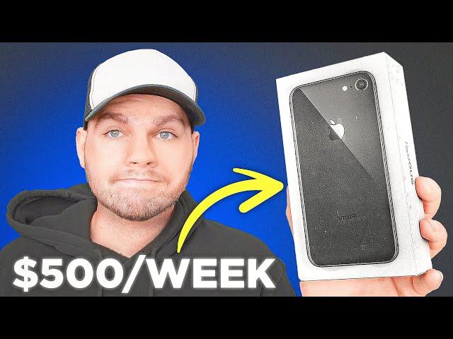 Make $500/week Reselling iPhones (easy side hustle)