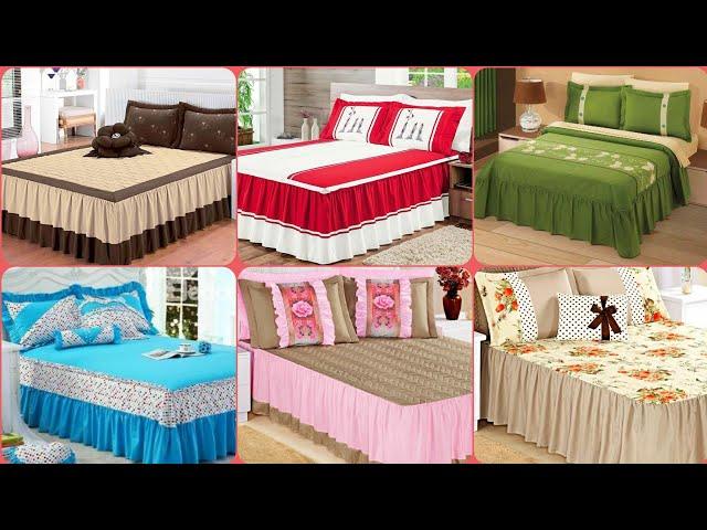 Most beautiful Frilly Bedsheet Design || Frilly Pillow Ideas