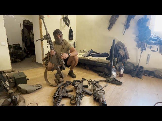 Exclusive Interview: Ukrainian Sniper's Arsenal Revealed