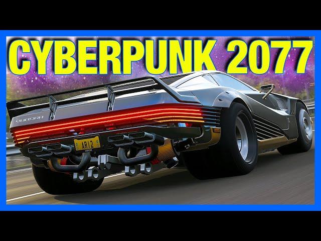 Forza Horizon 4 : 1400 Horsepower Cyberpunk 2077 Car!! (FH4 How To Unlock Cyberpunk Car)