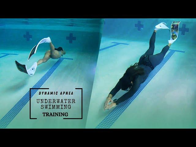 Underwater Swimming Training Session at the Gym Pool [ Bi Fins Monofins ] [ Leaderfins ]