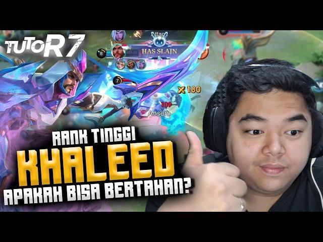 #TUTOR7 KHALEED SANG PENGENDALI ELEMEN PASIR DI RANK TINGGI!! #OLDPATCH #R7 #MLBB