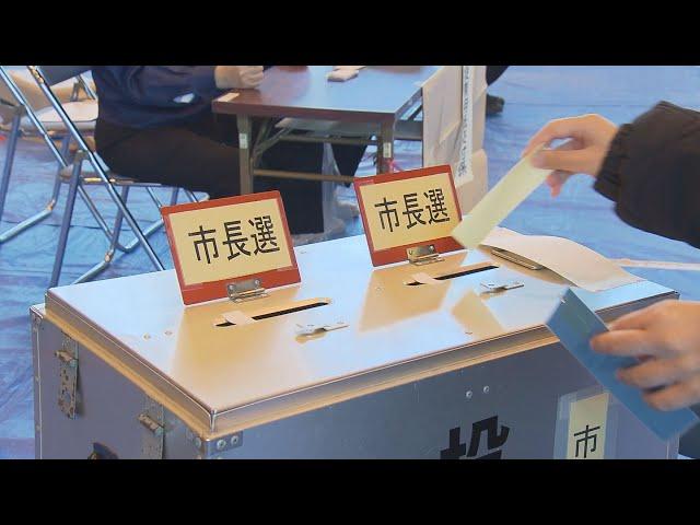 鹿児島市長選挙 投票率 前回を下回るペース