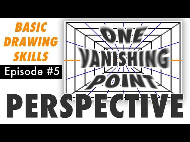 One-Point Perspective EXPLAINED for beginners! – Free Basic Drawing Class #5 (live stream + Q&A)