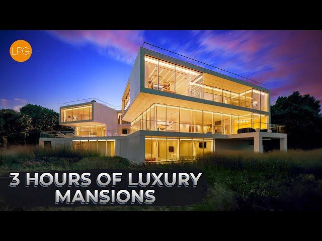 3 HOUR TOUR of the INSANE LUXURY MANSIONS | INSIDE the HOMES of MILLIONAIRES 