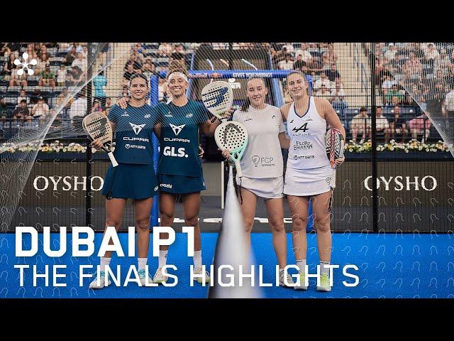 Dubai Premier Padel P1: Highlights day 5 (women)