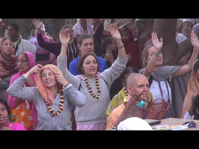 2017 Navadwip Mandala Parikrama Day 8 - Part 1. Maha Sammelan Pandal Event.