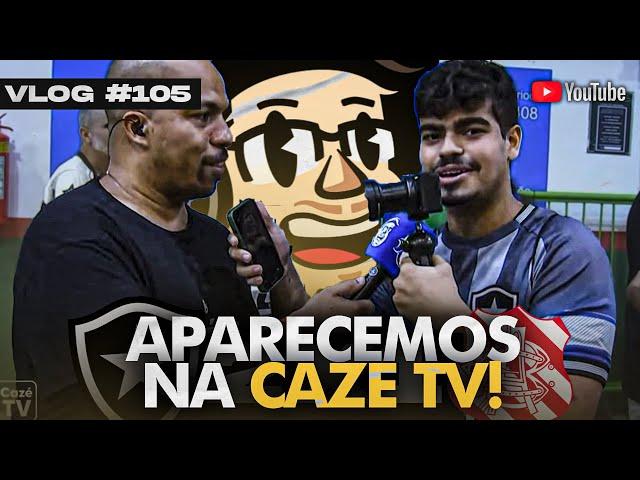 APARECEMOS NA CAZÉ TV AO VIVO! | VLOG_105