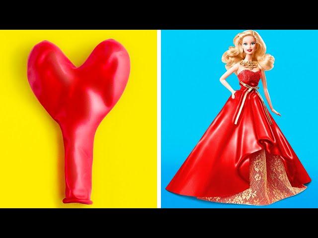 Funny Crafts For Your Barbie || 34 Ways To Transform Your Doll's Life!