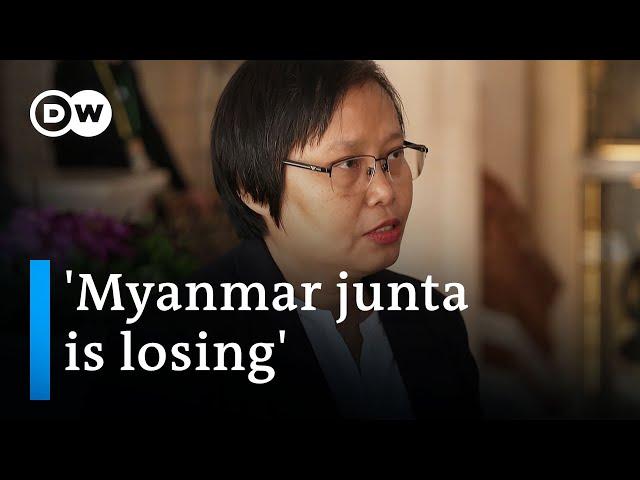 Myanmar civil war: Exiled minister says rebel victory is close | DW News