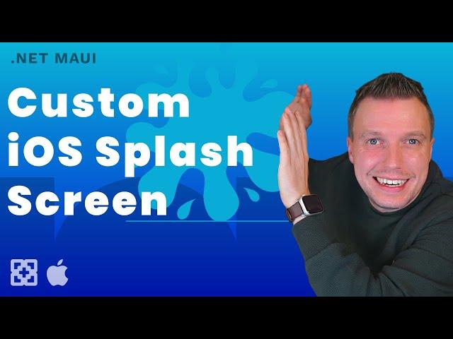 Custom Storyboard Launch Screen for iOS with .NET MAUI
