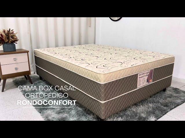 Cama Box Casal Ortopédico D33 Rondoconfort