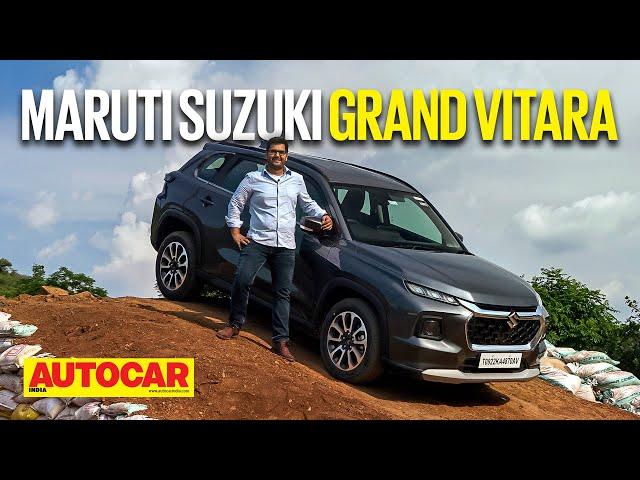 2022 Maruti Suzuki Grand Vitara review - The mid-sized Maruti SUV is here! | Drive | Autocar India