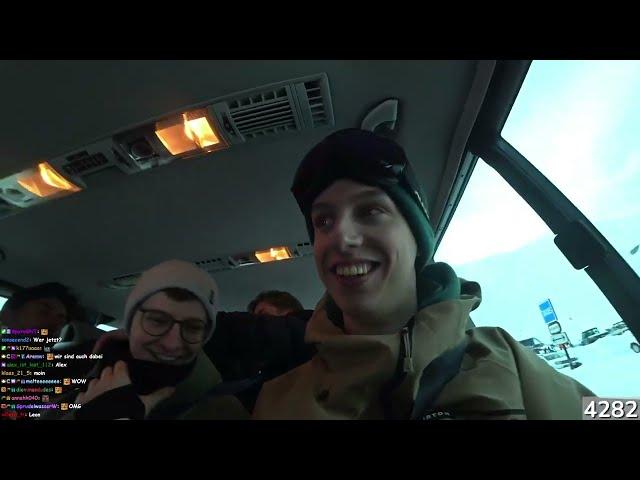 IRL Rodel Stream zusammen mit Fibi, Rewi, Heiko  |  LetsHugoTV VOD vom 19.1.2024