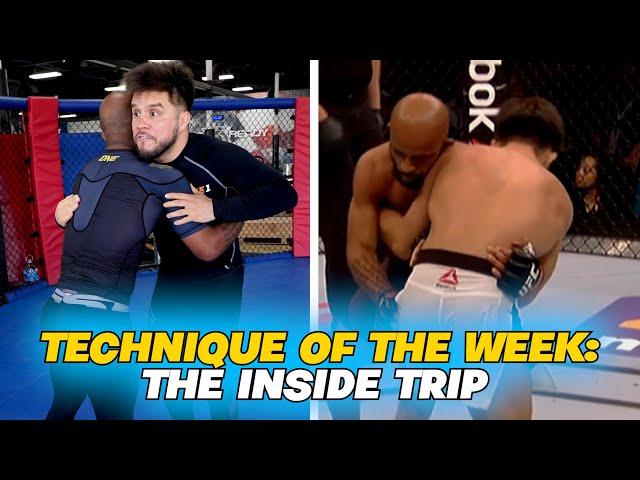 Henry Cejudo Teaches Demetrious Johnson "The Inside Trip": Technique Of The Week