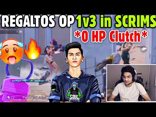 Regaltos OP 1v3 in Scrims  rega scrims HIGHLIGHTS