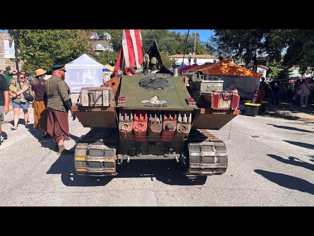 Steampunk Convention Parade, 2023, Hannibal, MO. 2 September 23.