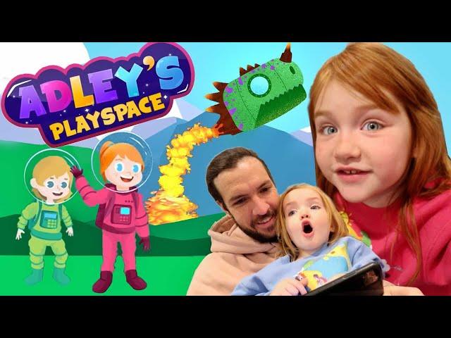 Adley’s PlaySpace   Explore Planets! Help Friends! PLAY AS NiKO! Color! Adley app reviews new game