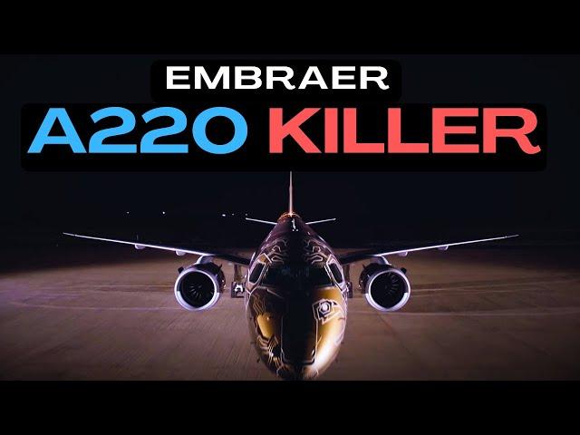 Will the Embraer 195 Crush Airbus's A220 Ambitions?